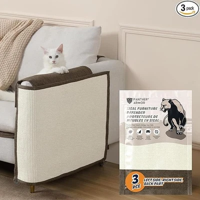 Panther Armor Sisal Furniture Protector Couch Corner Cat Anti Scratching Guard