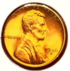 1946-S Lincoln Wheat Cent Penny GEM RED BU From an Original Bank Roll