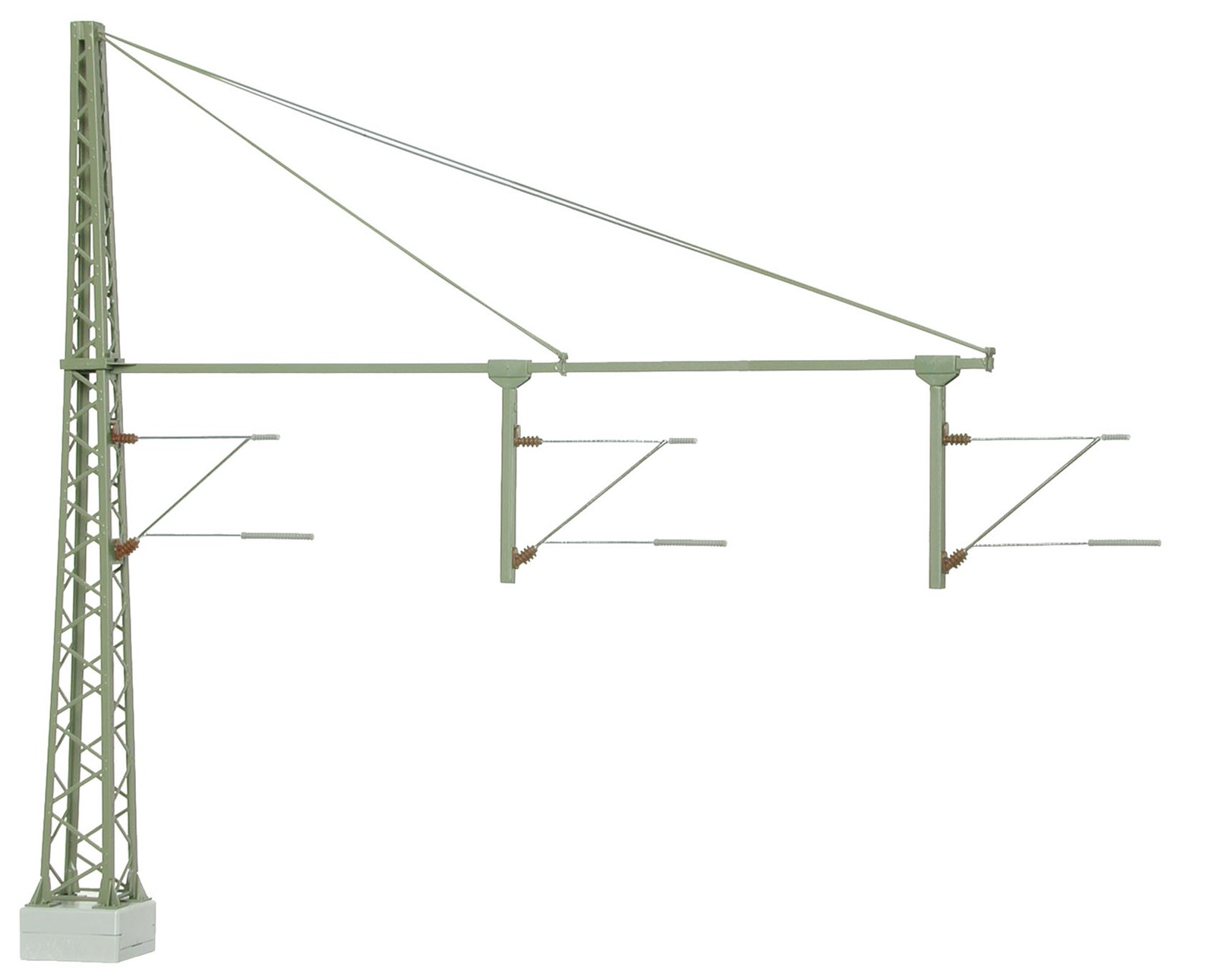 Viessmann 4361 - N Pipe Laying Crane Over 3 Tracks - New