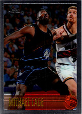 1996-97 Topps Chrome Michael Cage #91 NBA Basketball NM Card Chrome