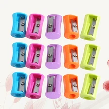 50 Pcs Pencil Sharpener Sharpners Professional Crayons Student Kid