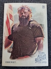 2019 TOPPS  ALLEN AND GINTER  BASEBALL ROBERT OBERST#177(STRONGMAN)