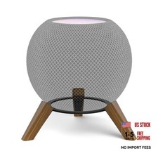 Speaker Stands Wooden Desktop for HomePod Mini Homepod Mini Table Stand Black