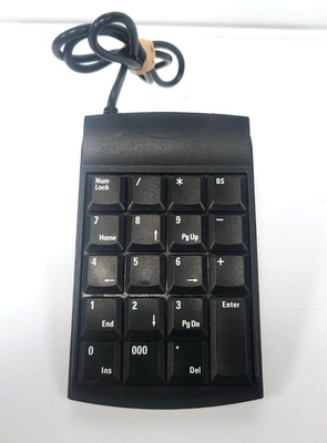 Unitech USB Keypad Black USB 19 Numeric Keys K19U - Fully Functional