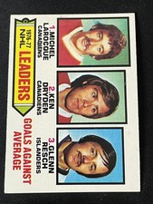 1977-78 Topps #6 1976-77 NHL Leaders Goals Against Average