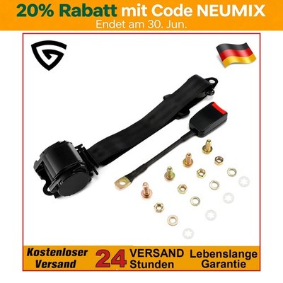 3 Punkt Sicherheitsgurt Dreipunktgurt Für BMW VW Audi + E Prüfung Für Audi A3