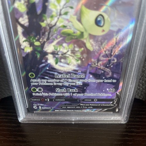 PSA 9 - Celebi V 245/264 SWSH Fusion Strike - Pokémon TCG - Picture 3 of 6