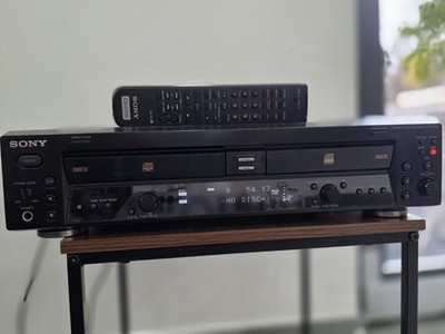 Sony RCD-W100 Audio CD-Recorder / Doppellaufwerk inkl. FB. Top Zustand 
