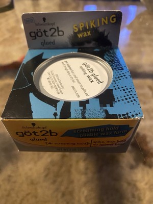 Got2b Glued Spiking Hair Wax 2oz High Hold New in box