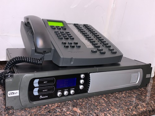 Telos NX 12 POTS/IP 12 Line Broadcast Studio Talk Show Phone System..
