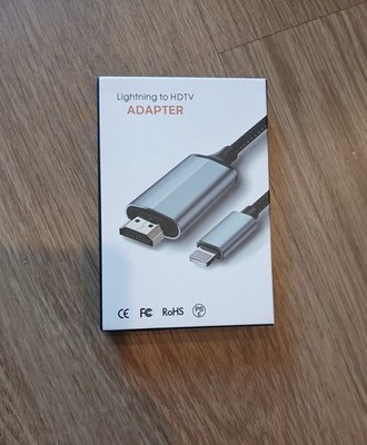 Lightning to HDMI Adapter   1080P HD   HDMI Cable for iPhone to TV   Compatible 
