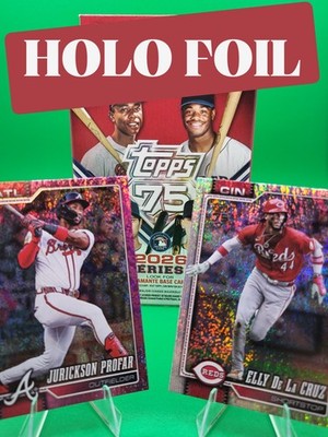 2026 Topps Series 1 Baseball - Holo Foil Parallel Base & Pink - YOU PICK