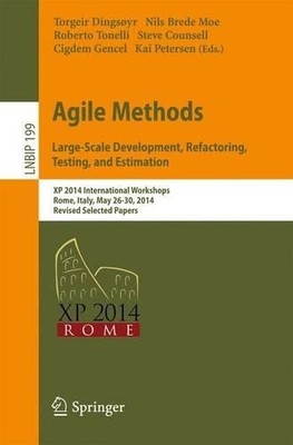 Agile Methoden. Groß angelegte Entwicklung, Refactoring, Testen,... - 9783319143576