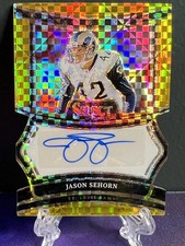 2024 Select Signatures Prizm #SP-JSN Jason Sehorn Gold /10