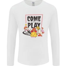 Come to Play Lets Summon Demons Ouija Board Mens Long Sleeve T-Shirt
