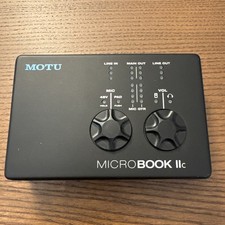 MOTU MicroBook IIc USB 2.0 Digital Audio Interface for Personal Studio Recording
