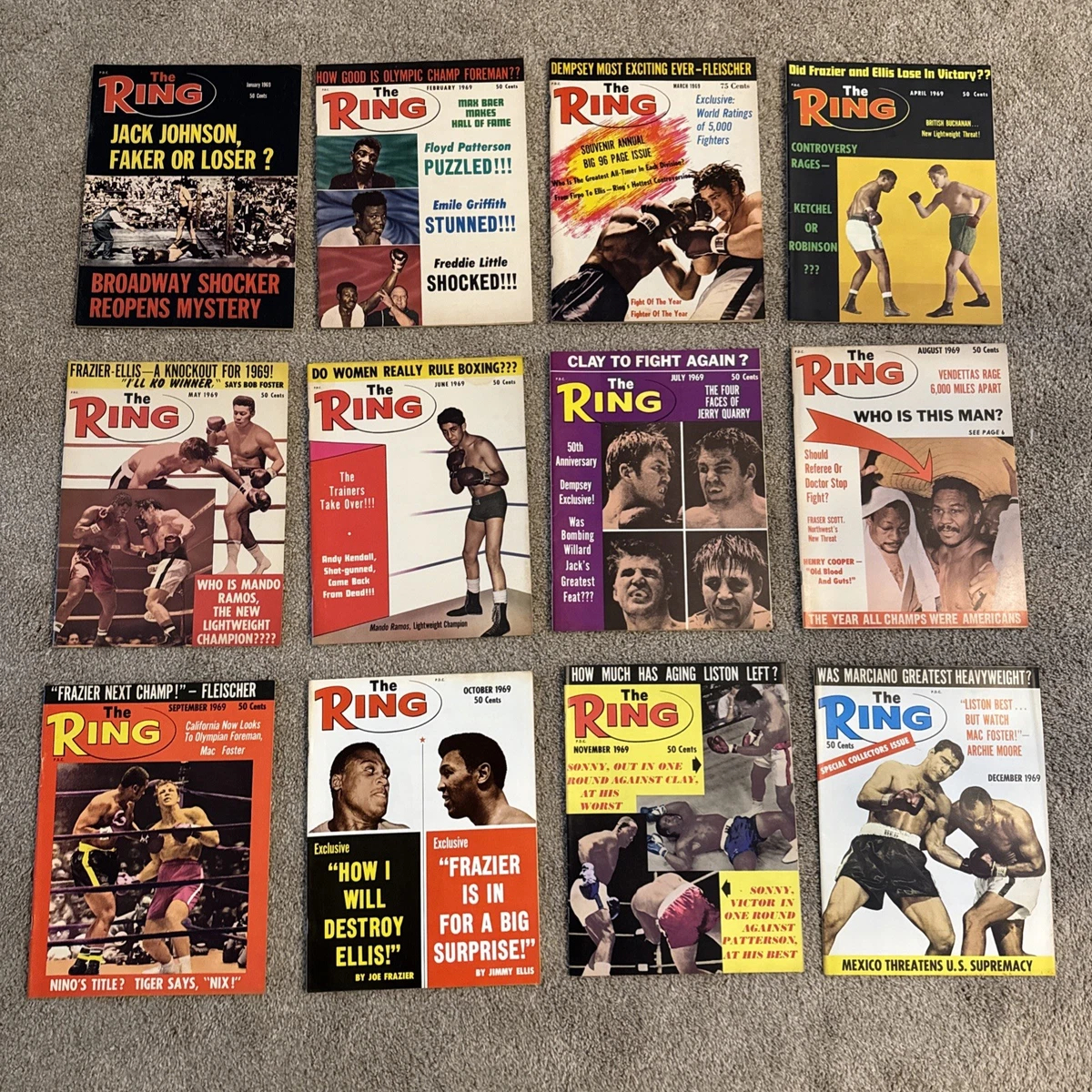 Boxing 1969 Vintage Sports Memorabilia for sale | eBay