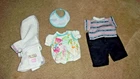 CABBAGE PATCH CLOTHES, LOT OF five, PREOWNED, GOOD CONDITION