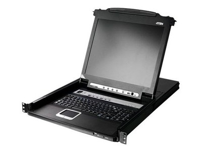 ATEN Slideaway CL5708M KVM-Konsole 43,2 cm 17'' Rack einbaufähig 1280 x 1024 1U