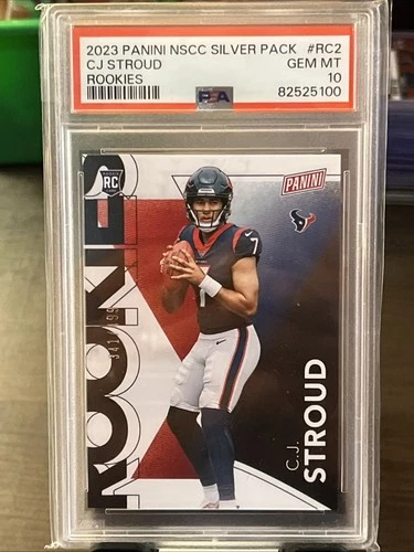 2023 Panini National Convention - Rookies C.J. Stroud #RC2 /499 (RC) PSA 10