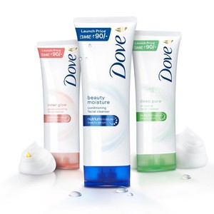 dove face scrub deep clean