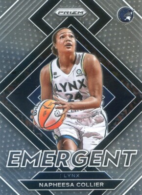 2022 Panini Prizm WNBA NAPHEESA COLLIER #1 EMERGENT INSERT LYNX