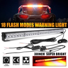30Inch Rear Chase LED Light Bar w/Brake Running Turn/Reverse For YXZ1000R