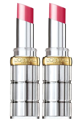 PACK OF 2 - L'Oreal Colour Riche Shine Lipstick  922 Laminated Fuchsia