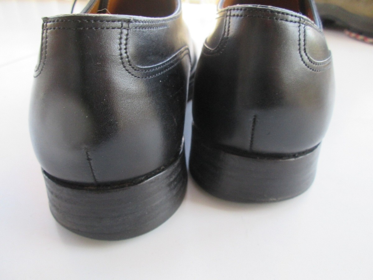 John Lobb Bespoke Chambord Black Leather Derby Split toe 7.5  display picture 2