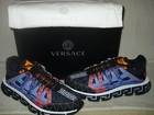 100% AUTHENTIC NEW MEN VERSACE TRIGRECA BAROCCO LOW TOP SNEAKERS EU 45/ US 12 — photo 2