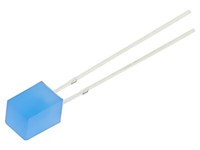 2X OSB5YU7NE4B Led Rechtwinklig 5X5X7Mm Blau 220-330Mcd 140° Front: Flach Optos