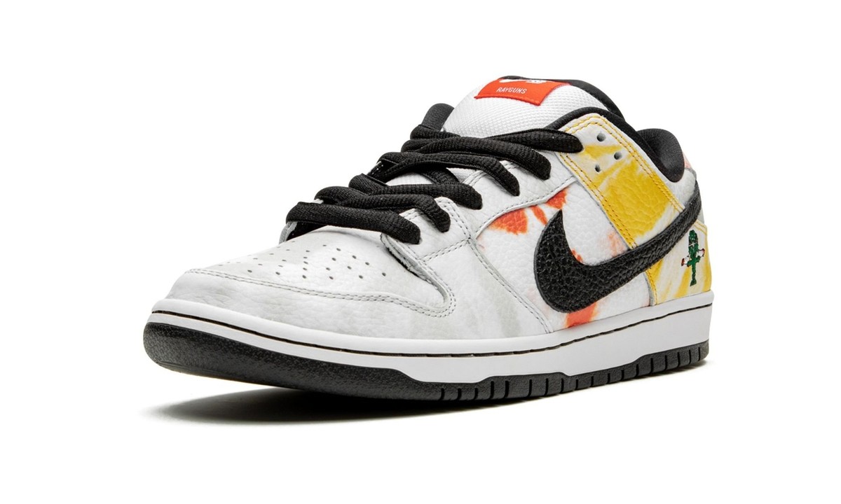 NEW Nike SB Dunk Low Pro QS Raygun Tie-Dye White BQ6832-101 Men's