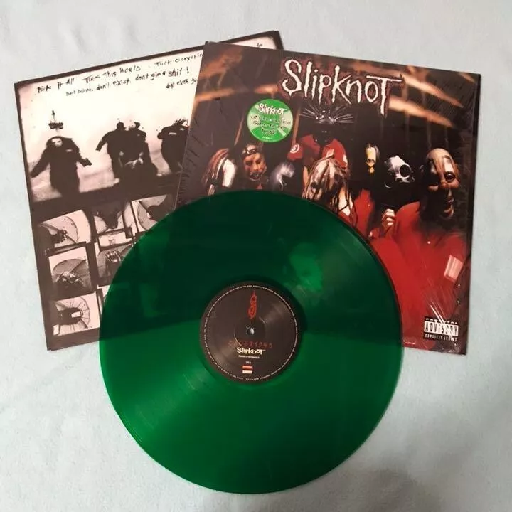 Slipknot / 12 Slime Green Vinyl 1999 US Original LP Limited Edition  Roadrunner