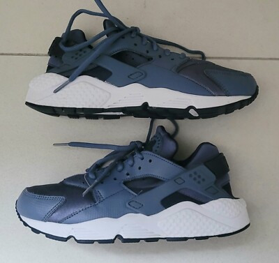 Ladies Nike Air Huarache size running training shoes blue