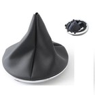 Car Gear Shift Knob Shifter Boot Cover PU Leather Fit For Fiat 500C 2007-2015