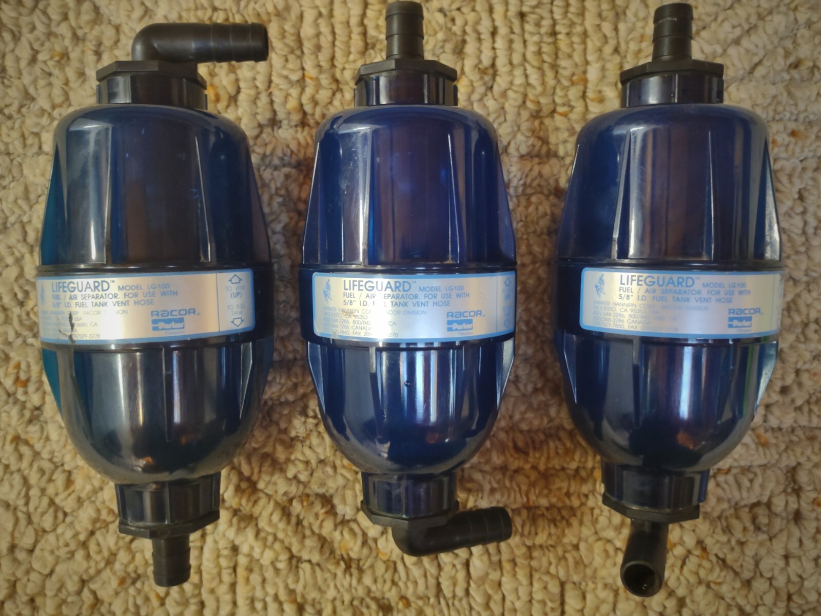 RACOR LG100 Cross reference fuel filters