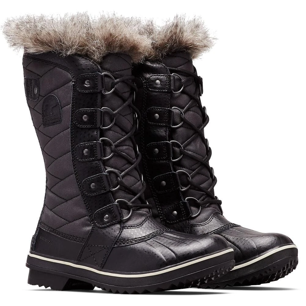 sorel tofino ii faux fur lined waterproof winter snow worn 1x boots