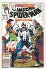 Amazing Spider-Man #374 NEWSSTAND - VENOM - MARK BAGLEY Cover Art VF 8.0