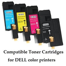 Toner Cartridges Compatible for DELL Color - Choose, Bundle, FLAT 5.00 Shipp