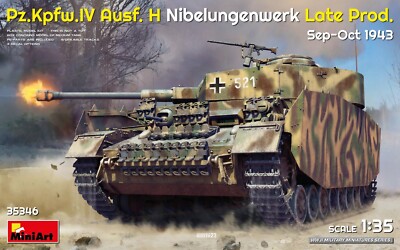 Miniart Maßstab 1:35 Pz.Kpfw.IV Ausf H Nibelungenwerk Late Prod Bausatz #35346