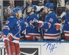 New York Rangers Kevin Hayes Autographed Signed 8x10 NHL Photo COA #8