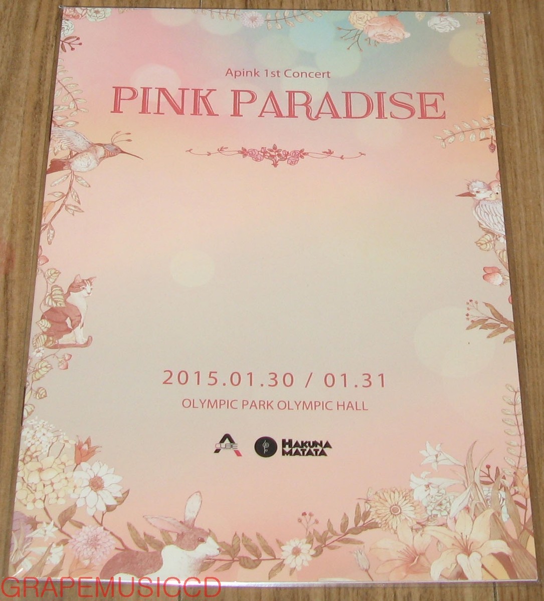 ミュージック Apink  DVD Apink LIVE DVD Pink Paradise 新品未開封