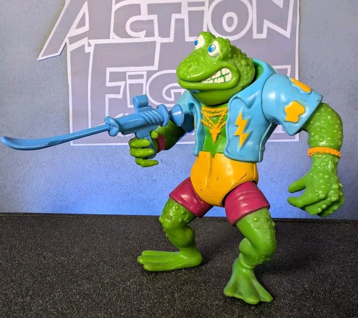 GENGHIS FROG 1989 Teenage Mutant Ninja Turtles TMNT Action Figure