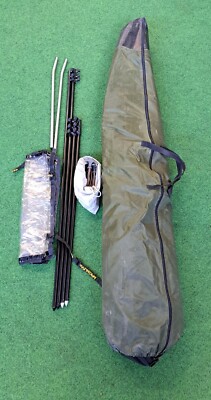 Aqua Products Pioneer Bivy ERSTE VERSION mit KOMPLETTEM ZUBEHÖR!! Karpfen Angeln