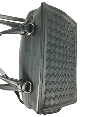 New Authentic Bottega Beneta Clamshell classic woven black  display picture 2