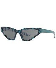 NWT Authentic Prada PR 12VS 57 Camuflage Green/Grey Butterfly Millenn Sunglasses