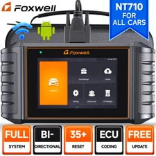 FOXWELL NT710 All System Bidirectional OBD2 Diagnostic Scanner ECU Coding SRS