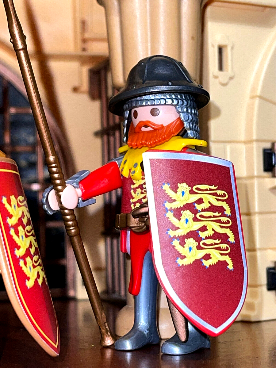 ROI LE MALTAIS Rouge Playmobil Pour Croisé Crusader Templier Custom - RAR EUR 26,25 - PicClick FR