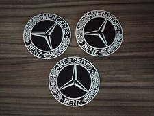 3pcs MERCEDES BENZ White RACING Sport Iron on Patch or Sew Embroidered on 002