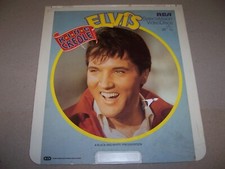 ELVIS: KING CREOLE- 1981 CED VIDEO DISC - RCA VIDEO DISC , BLACK AND WHITE FILM